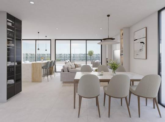 Obra nueva - Chalet - Fuente Álamo - Hacienda del Alamo