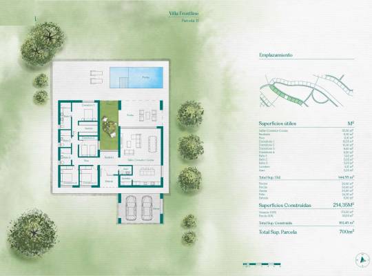 Obra nueva - Chalet - Fuente Álamo - Hacienda del Alamo