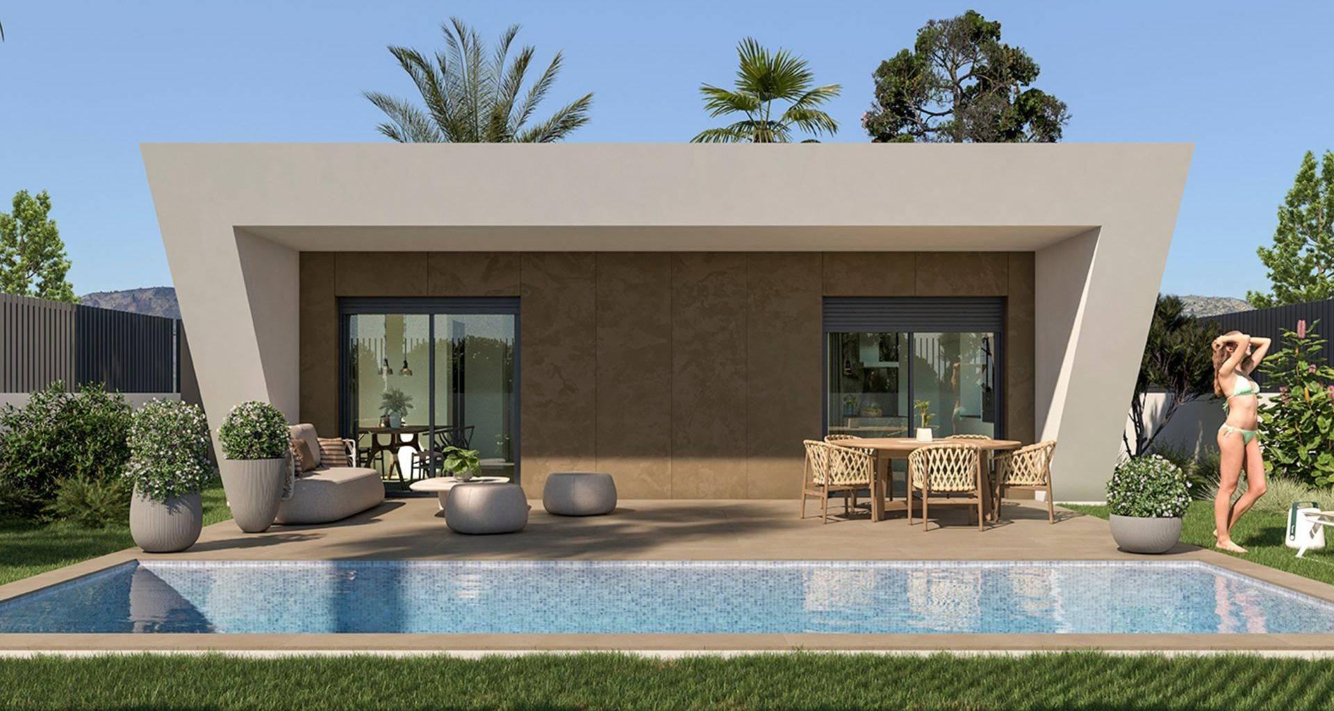 Obra nueva - Chalet - Hondón de las Nieves - La Solana