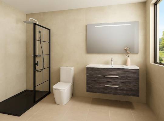 Obra nueva - Chalet - Hondón de las Nieves - Urbaniz La Montañosa