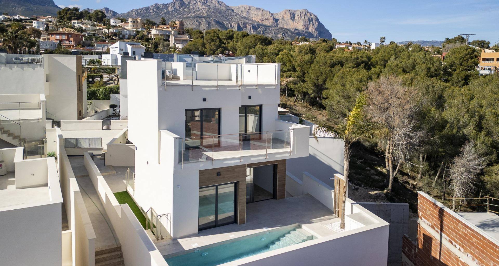 Obra nueva - Chalet - La Nucía