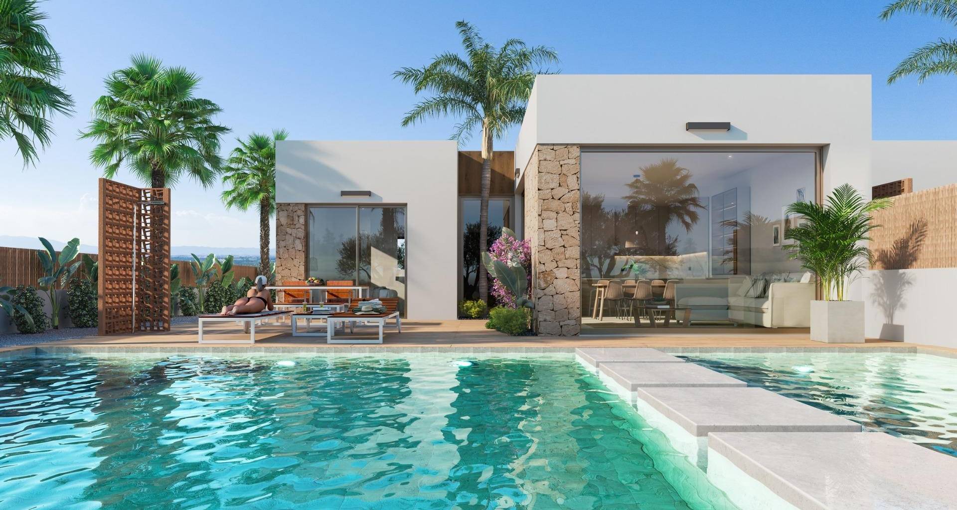 Obra nueva - Chalet - Los Alcazares - Serena Golf