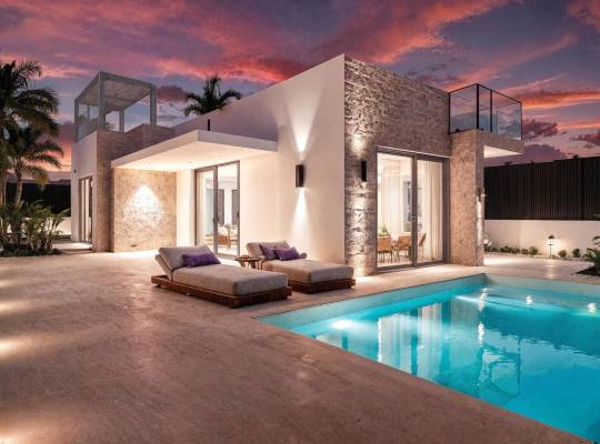 Obra nueva - Chalet - Los Alcazares - Torre del Rame