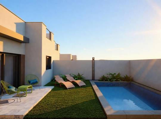 Obra nueva - Chalet - Mazarron - Country Club