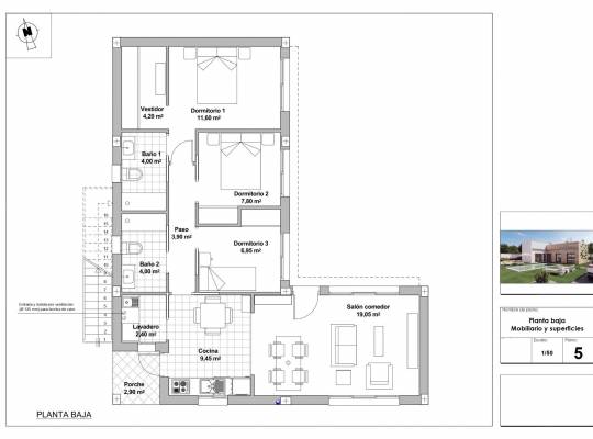 Obra nueva - Chalet - Mazarron - Country Club