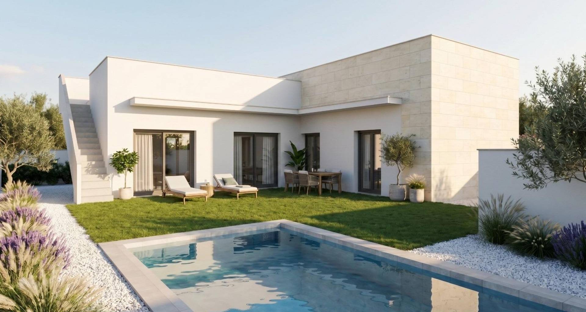 Obra nueva - Chalet - Mazarron - Country Club