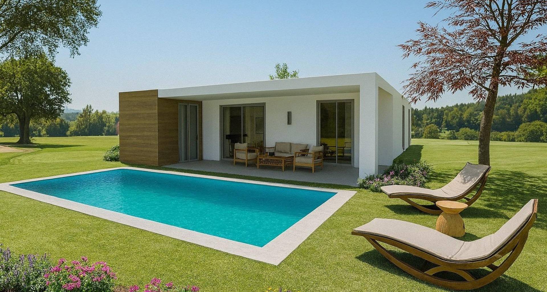 Obra nueva - Chalet - Monforte del Cid - La Capitana