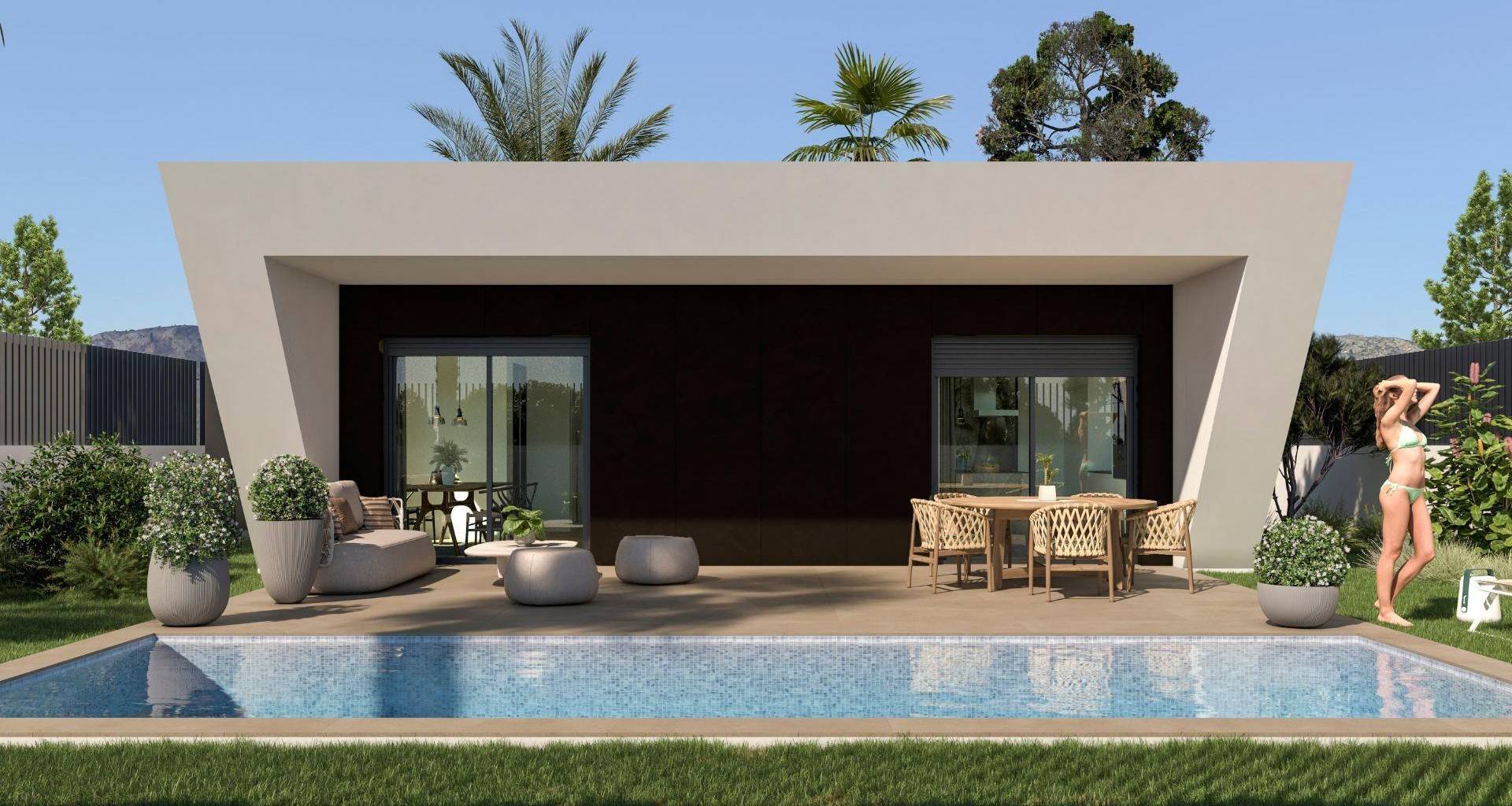 Obra nueva - Chalet - Monforte del Cid - La Capitana