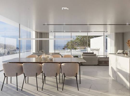 Obra nueva - Chalet - Moraira_Teulada - Verde Pino