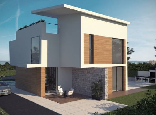 Obra nueva - Chalet - Orihuela Costa - Campoamor
