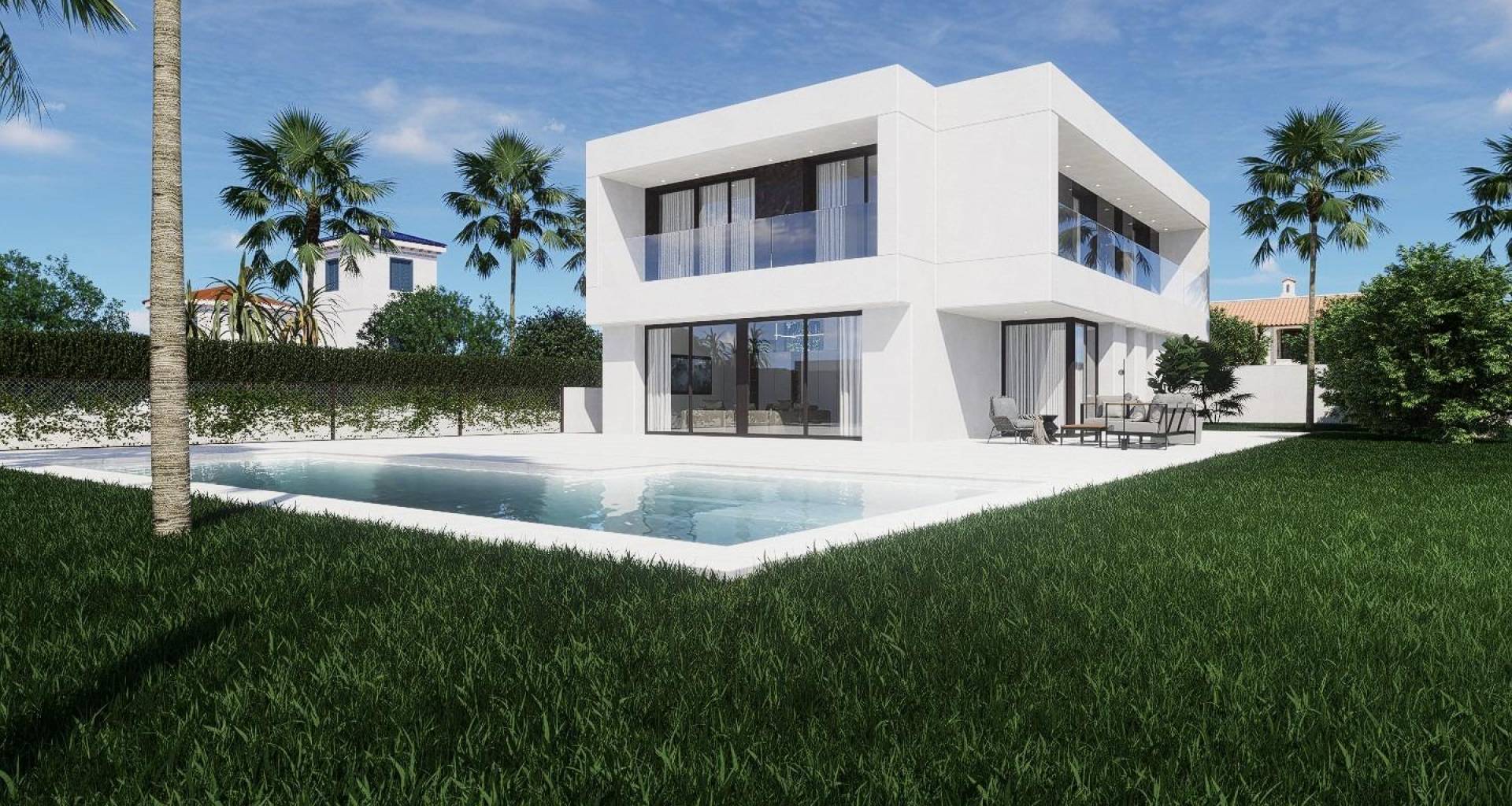 Obra nueva - Chalet - Orihuela Costa - La Zenia