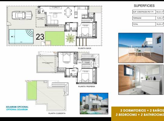 Obra nueva - Chalet - Orihuela - Vistabella Golf
