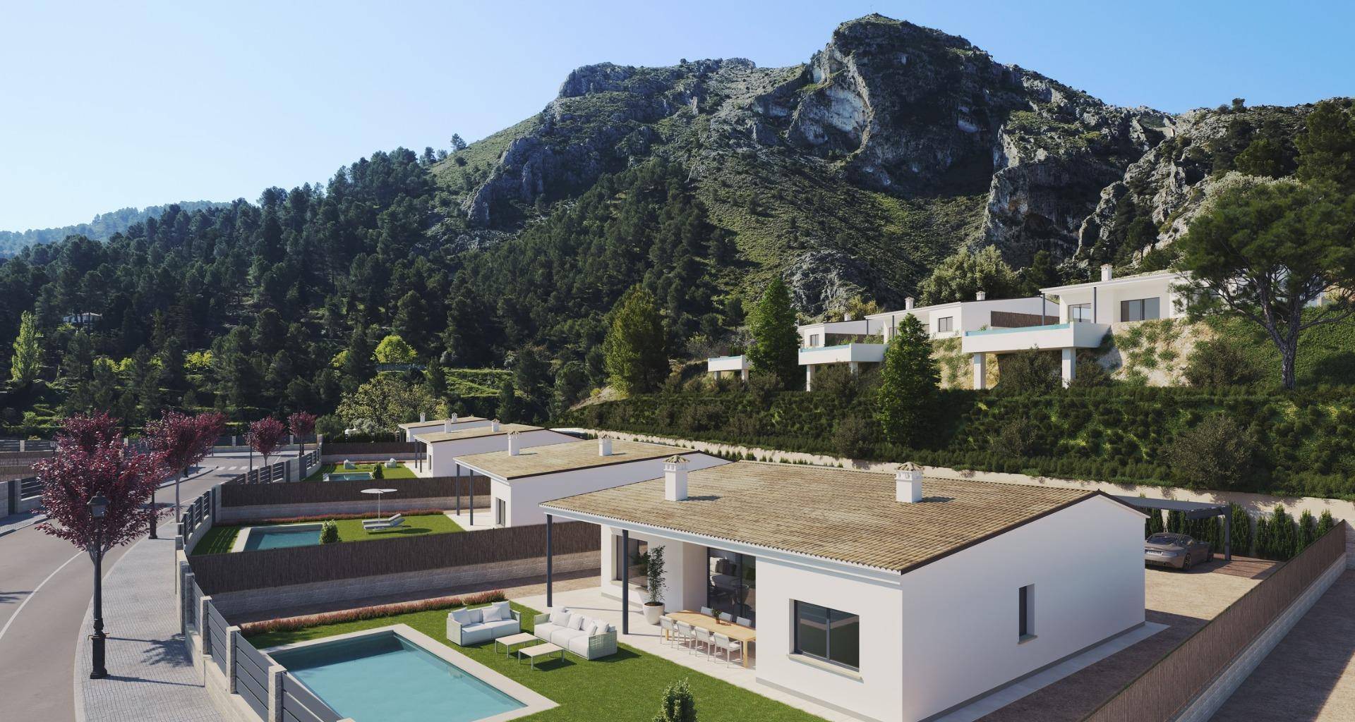 Obra nueva - Chalet - Penaguila - El Olivar