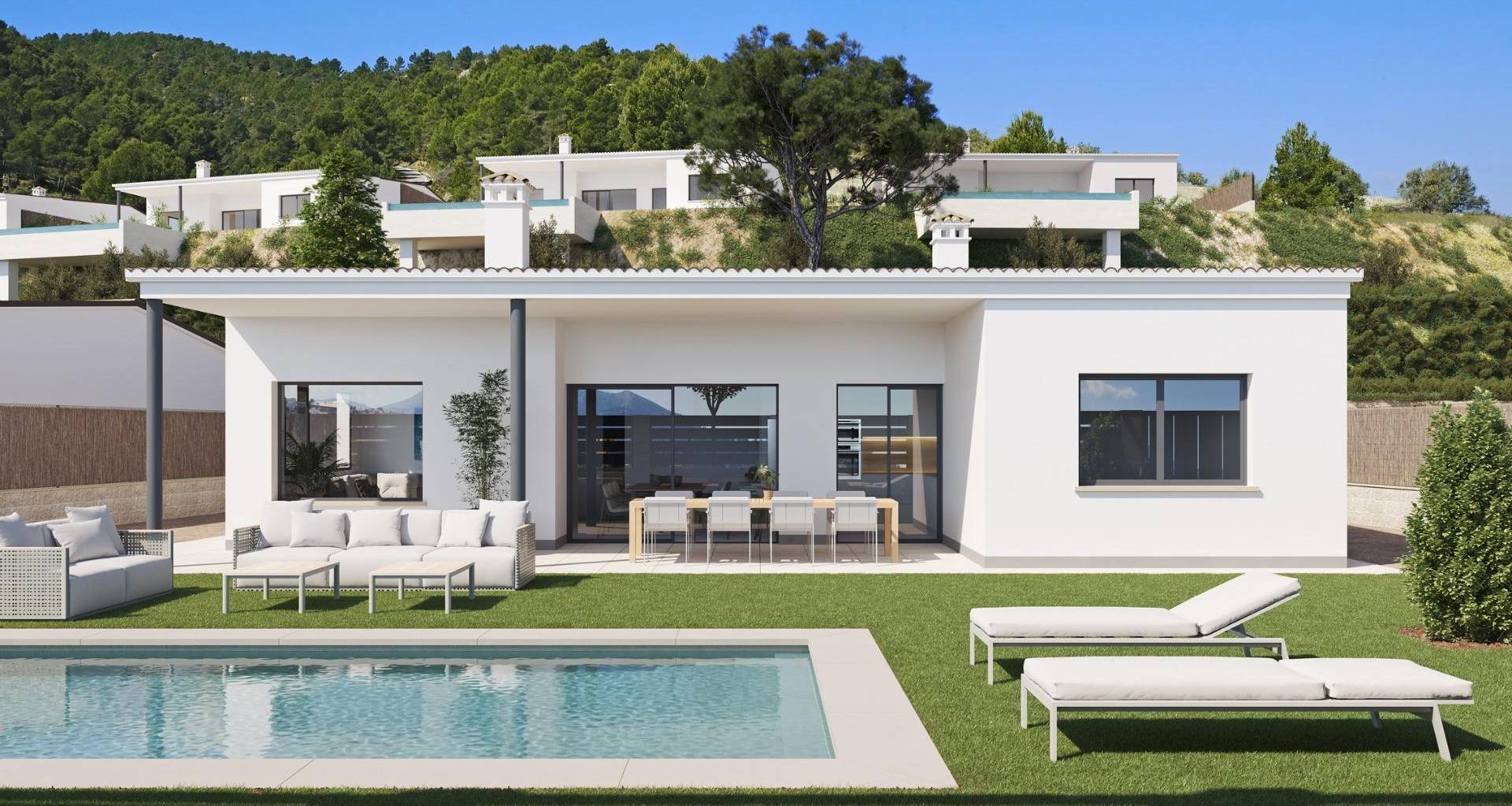 Obra nueva - Chalet - Penaguila - El Olivar