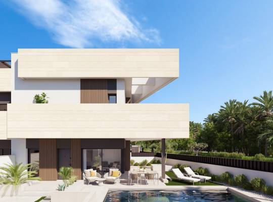 Obra nueva - Chalet - Pilar de la Horadada - parques de Andromeda