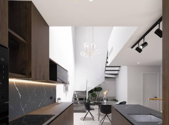 Obra nueva - Chalet - Pilar de la Horadada - parques de Andromeda