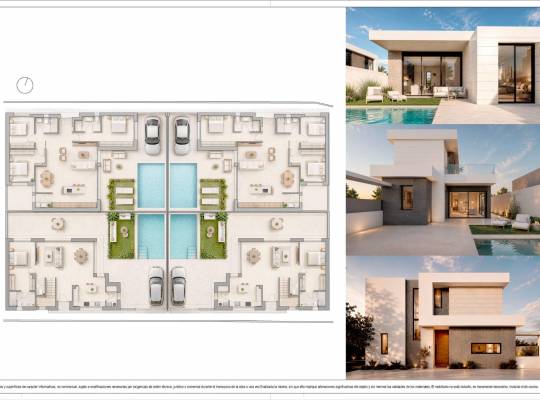 Obra nueva - Chalet - Pilar de la Horadada - pueblo