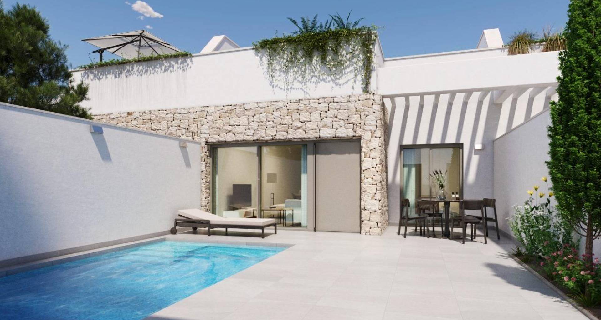 Obra nueva - Chalet - Pilar de la Horadada