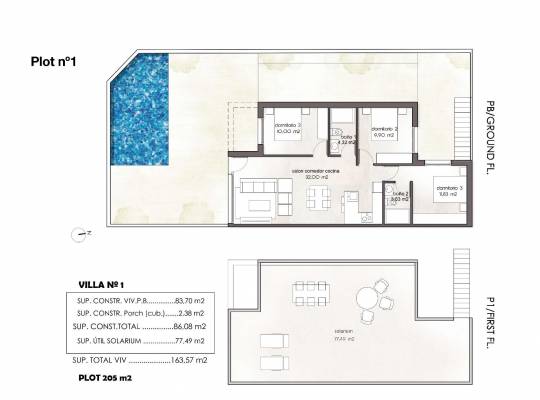 Obra nueva - Chalet - Pilar de la Horadada