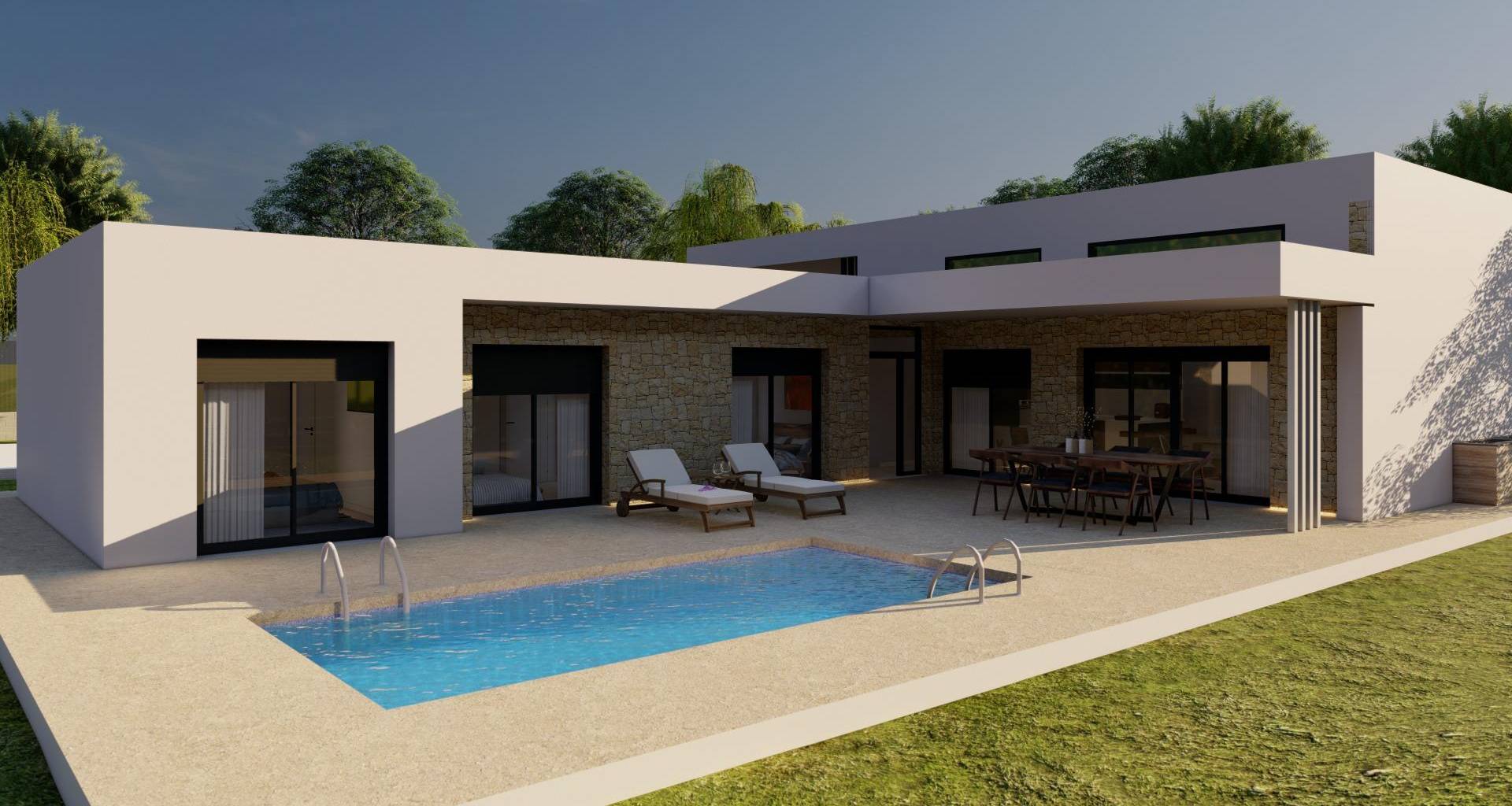 Obra nueva - Chalet - Pinoso - Campo