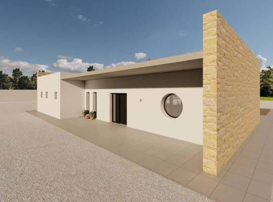 Obra nueva - Chalet - Pinoso - Campo