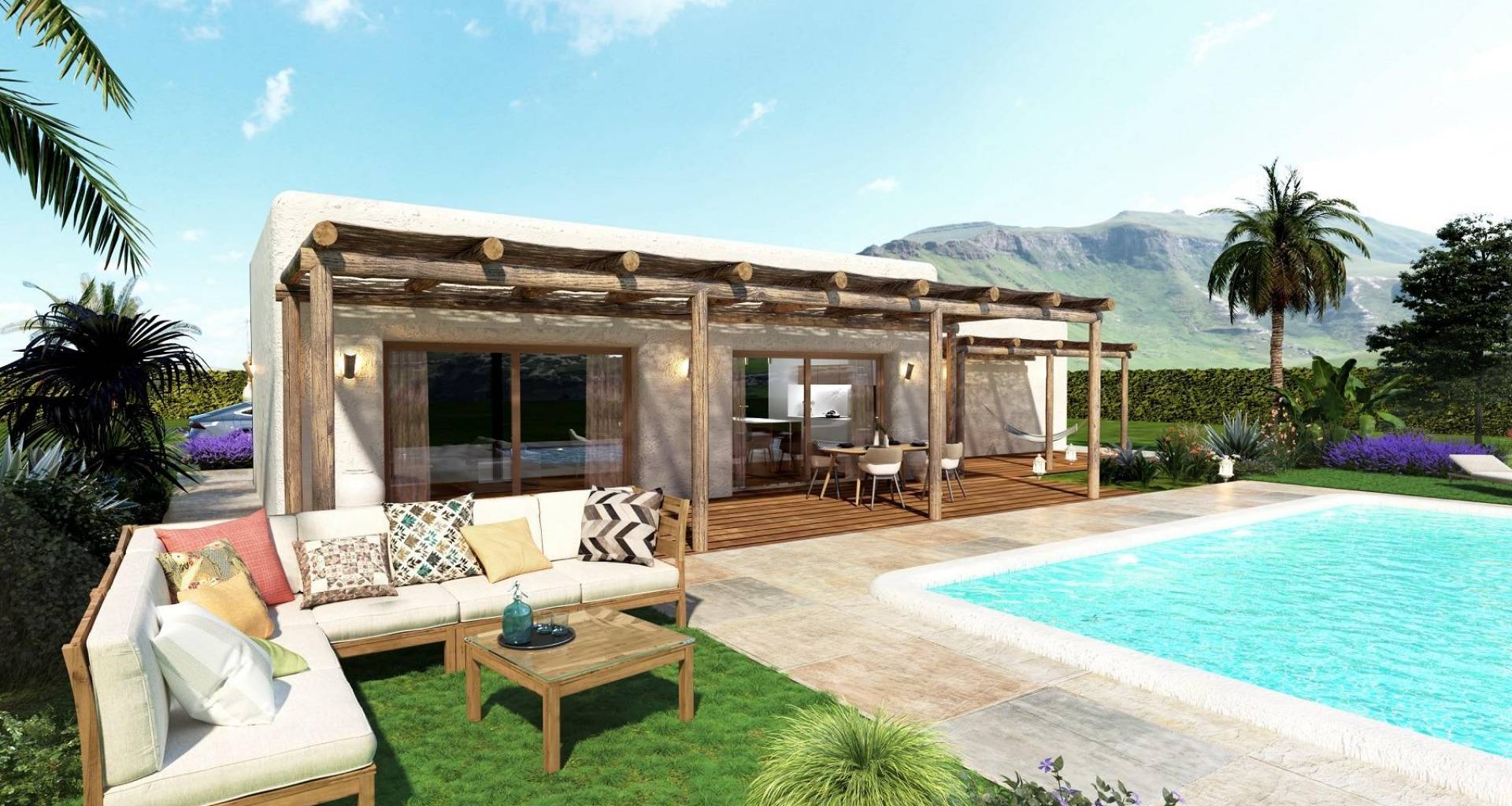 Obra nueva - Chalet - Pinoso - Rodriguillo