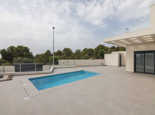 Obra nueva - Chalet - Polop - Alberca
