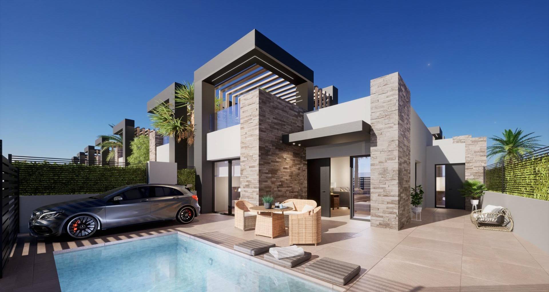 Obra nueva - Chalet - San Fulgencio - Pueblo