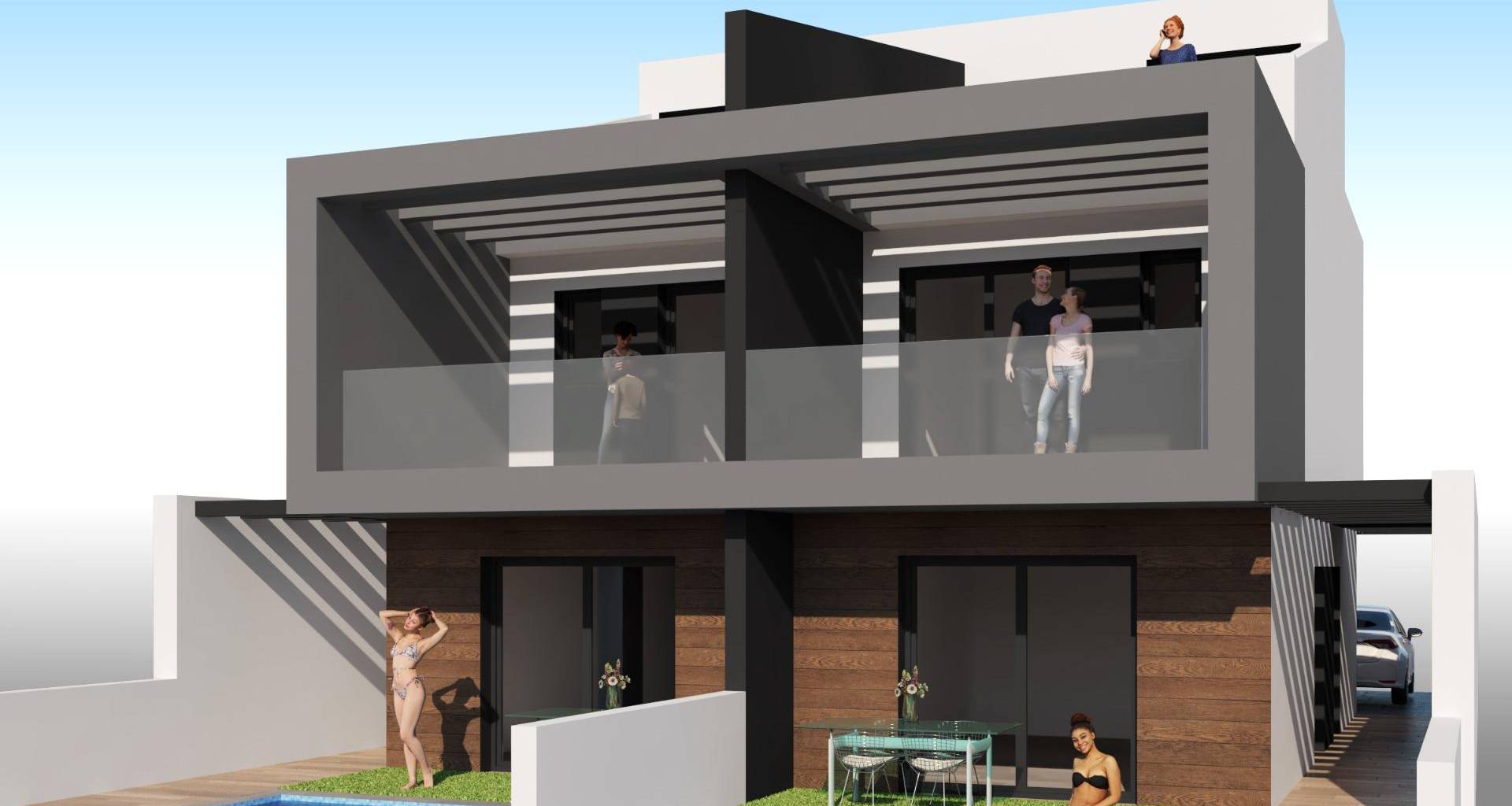 Obra nueva - Chalet - San Javier - Santiago De La Ribera