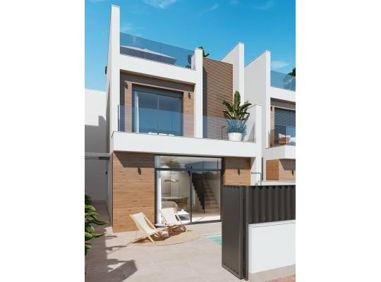 Obra nueva - Chalet - San Pedro del Pinatar - Los Antolinos