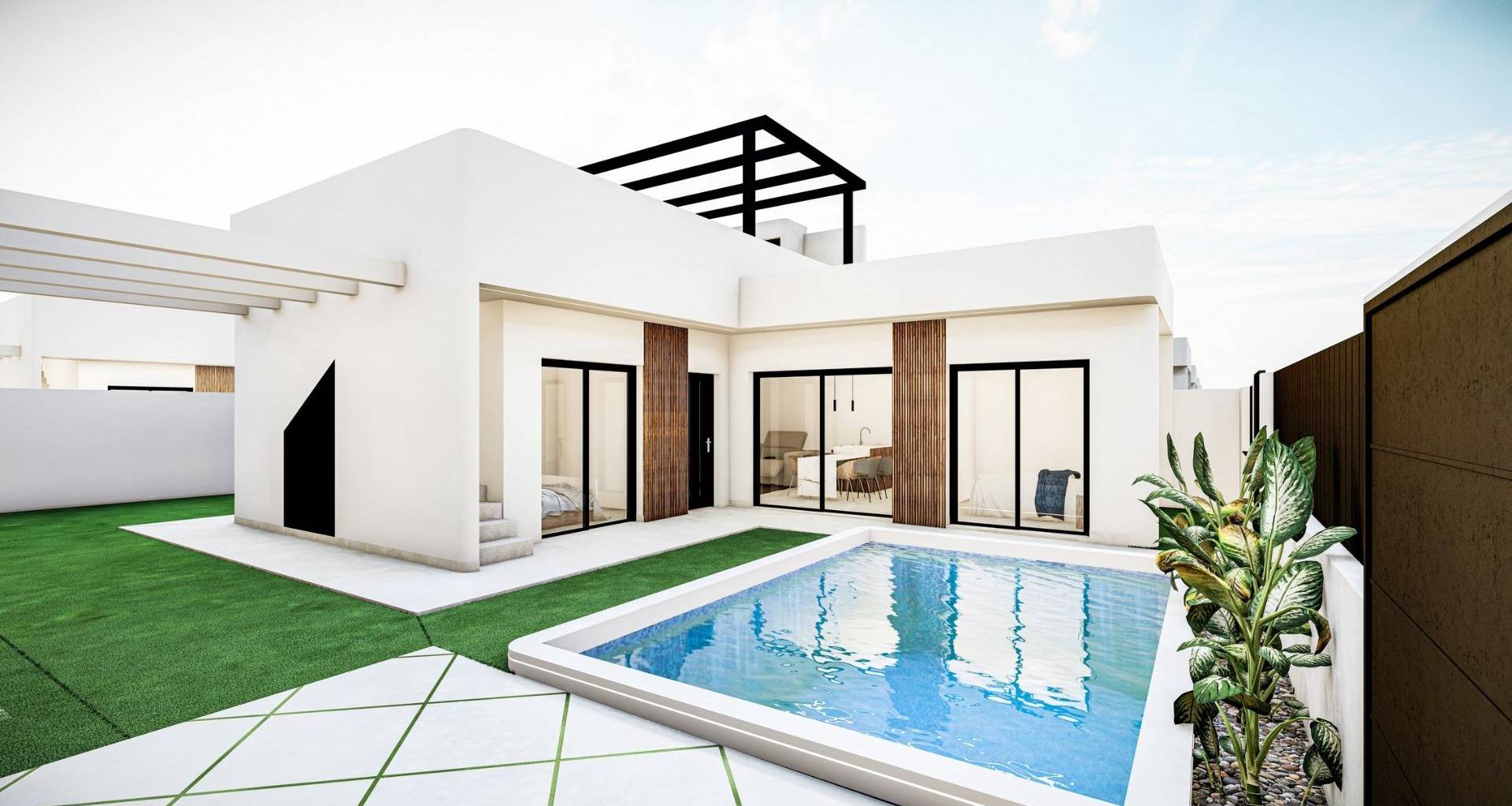 Obra nueva - Chalet - Torre Pacheco - Roldán
