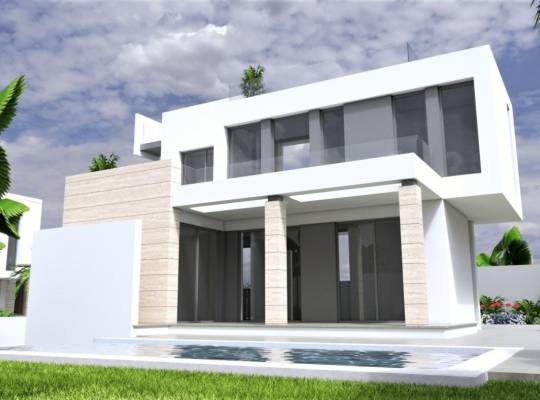 Obra nueva - Chalet - Torrevieja - Aguas Nuevas 1