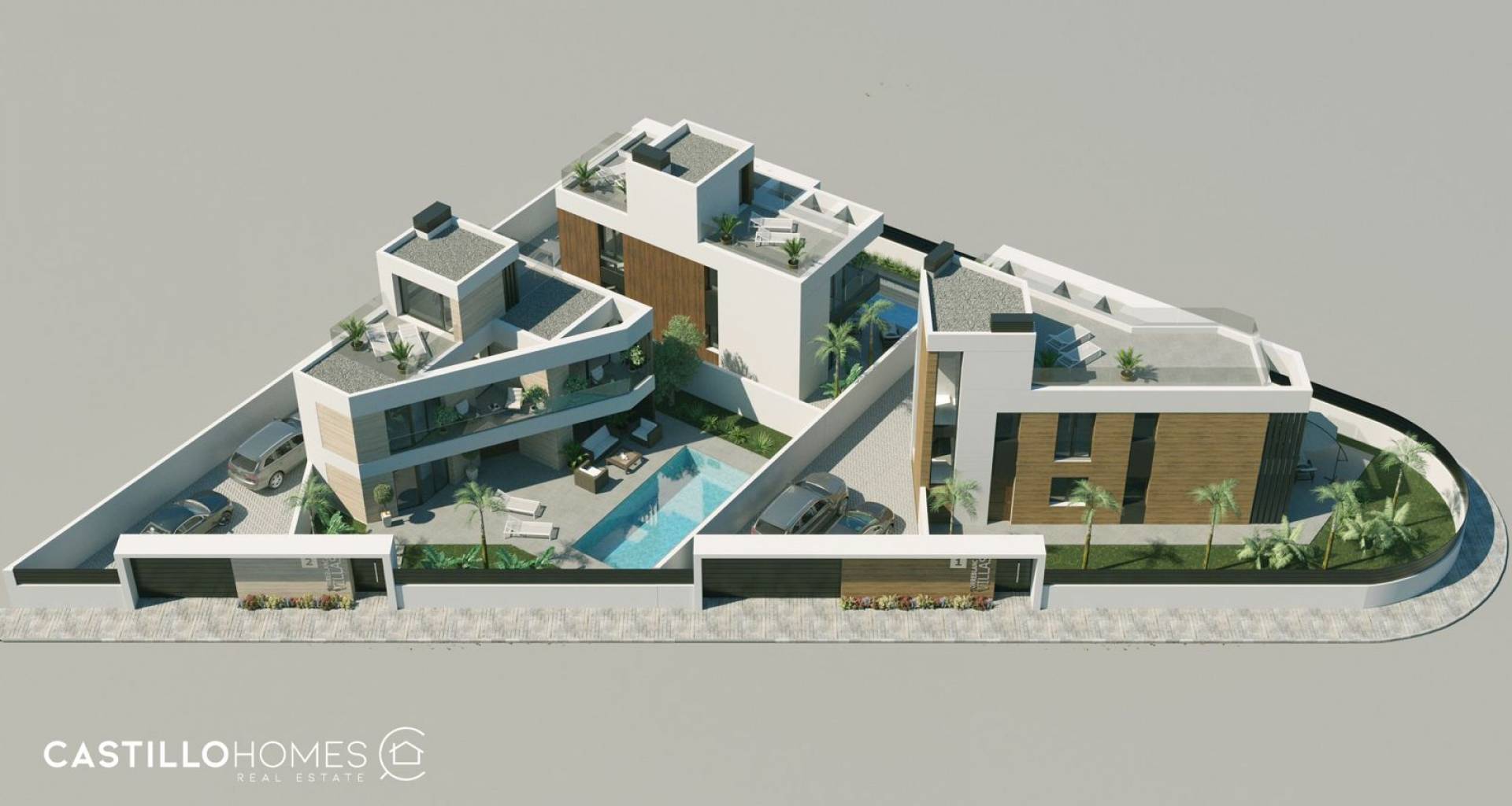 Obra nueva - Chalet - Torrevieja - Aguas Nuevas