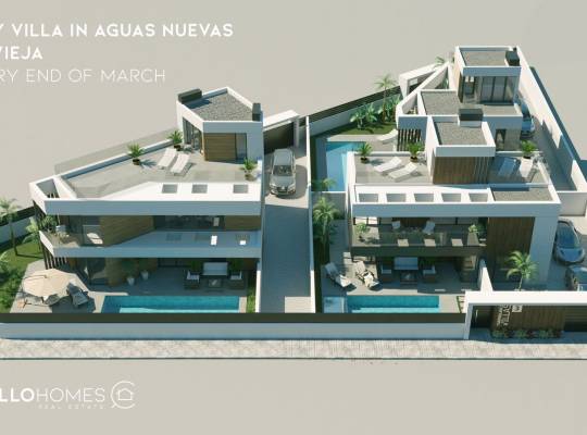 Obra nueva - Chalet - Torrevieja - Aguas Nuevas