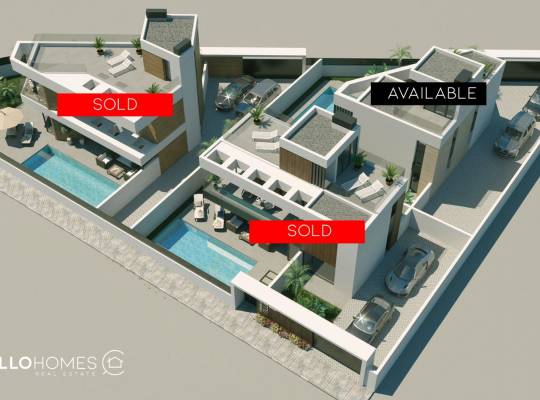 Obra nueva - Chalet - Torrevieja - Aguas Nuevas