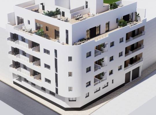 Lägenhet - New Build - Torrevieja - pueblo
