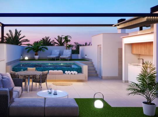 Bungalow - New Build - Pilar de la Horadada - parques de Andromeda