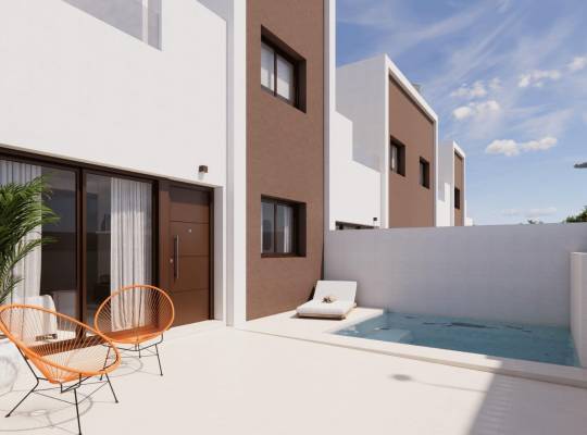 Townhouse - New Build - Pilar de la Horadada - Barrio los Segundas