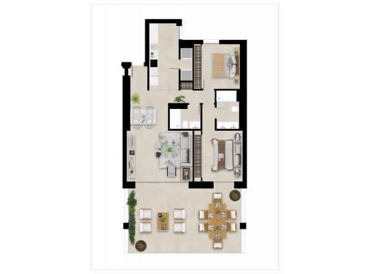 New Build - Appartement - Cadiz -  San Roque Club resort