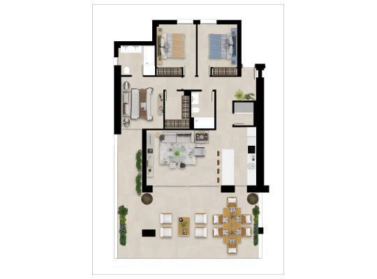 New Build - Appartement - Cadiz -  San Roque Club resort
