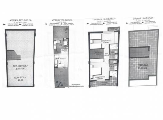 Resale - Duplex - Torrevieja - Nueva Torrevieja - Aguas Nuevas